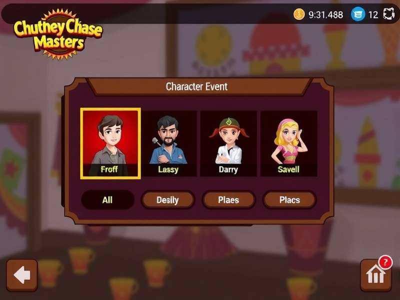Chutney Chase Masters Gameplay Screenshot